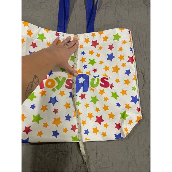 Toys R Us Colorful Stars Reusable Tote Bag Small - Picture 3 of 5